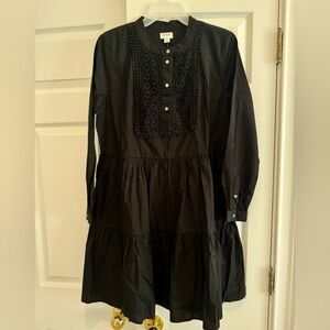 J Crew dress. Black. Size S.